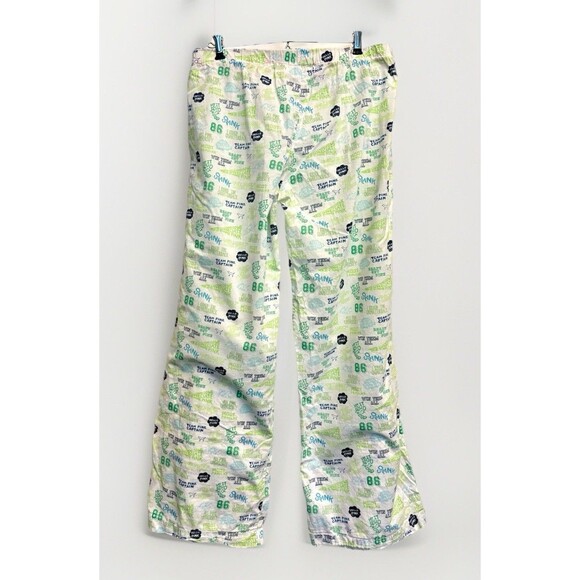 Vintage PINK Victorias Secret y2k lounge Pajama Pants L The University Of Pink - Picture 6 of 10